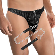 DARKNESS - SUBMISSION-TANGA MIT METALLKETTE - ENGEFREUNDE.COM