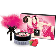 SHUNGA - ESSBARES MASSAGEPULVER-KIT HIMBEERE - ENGEFREUNDE.COM
