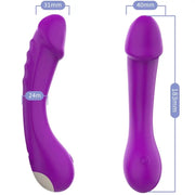 ARMONY - DILDO VIBRATOR G-SPOT SILIKON LILA - ENGEFREUNDE.COM