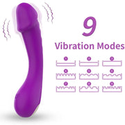 ARMONY - DILDO VIBRATOR G-SPOT SILIKON LILA - ENGEFREUNDE.COM