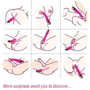 ARMONY - JOYBLADE DILDO VIBRATOR ROTATOR FUCHSIA - ENGEFREUNDE.COM