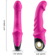 ARMONY - JOYBLADE DILDO VIBRATOR ROTATOR FUCHSIA - ENGEFREUNDE.COM