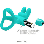 PRETTY LOVE - DANTE GREEN RABBIT VIBRATORRING PRETTY LOVE MALE