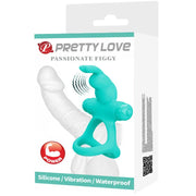 PRETTY LOVE - FIGGY GREEN RABBIT VIBRATORRING - ENGEFREUNDE.COM