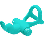 PRETTY LOVE - FIGGY GREEN RABBIT VIBRATORRING - ENGEFREUNDE.COM