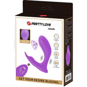 PRETTY LOVE - IDABELLE VIBRATION & PULSATION FERNBEDIENUNG VIOLETT PRETTY LOVE BOTTOM