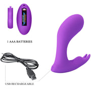 PRETTY LOVE - IDABELLE VIBRATION & PULSATION FERNBEDIENUNG VIOLETT PRETTY LOVE BOTTOM