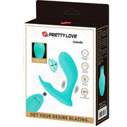 PRETTY LOVE - IDABELLE VIBRATION & PULSATION FERNBEDIENUNG BLAU - ENGEFREUNDE.COM