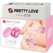 PRETTY LOVE - FUN BOX ROSA VIBRIERENDE KUGEL - ENGEFREUNDE.COM