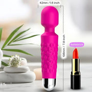 ARMONY - POSTMAN MASSAGER & VIBRATOR SUPER FLEXIBLER KOPF FUCHSIA - ENGEFREUNDE.COM