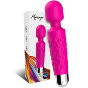ARMONY - POSTMAN MASSAGER & VIBRATOR SUPER FLEXIBLER KOPF FUCHSIA - ENGEFREUNDE.COM