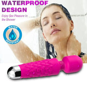 ARMONY - POSTMAN MASSAGER & VIBRATOR SUPER FLEXIBLER KOPF FUCHSIA - ENGEFREUNDE.COM