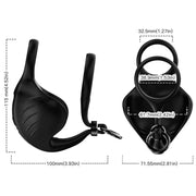 ARMONY - MANTA SCROTUM VIBRATOR RING FERNBEDIENUNG SCHWARZ ARMONY FOR HIM