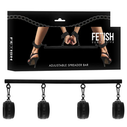 FETISH SUBMISSIVE BONDAGE - VERSTELLBARE TRENNSTANGE 4 STÜCK - ENGEFREUNDE.COM
