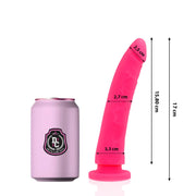 DELTA CLUB - TOYS ROSA DILDO MEDIZINISCHES SILIKON 17 CM -O- 3 CM DELTACLUB