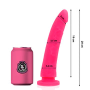 DELTA CLUB - TOYS ROSA DILDO MEDIZINISCHES SILIKON 20 CM -O- 4 CM DELTACLUB