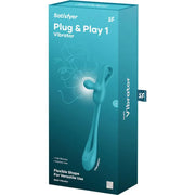 SATISFYER - PLUG & PLAY 1 FLEXIBLER MULTIVIBRATOR SATISFYER RING