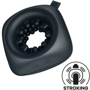 SATISFYER - RING STROKER MASTURBATOR & VIBRATOR - ENGEFREUNDE.COM