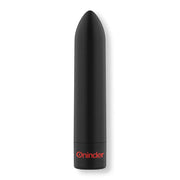 ONINDER - BERLIN BULLET VIBRATOR SCHWARZ 9 MODI 8,5 X 2 CM - KOSTENLOSE APP - ENGEFREUNDE.COM