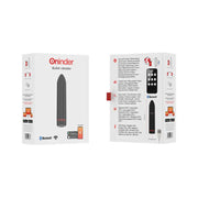 ONINDER - BERLIN BULLET VIBRATOR SCHWARZ 9 MODI 8,5 X 2 CM - KOSTENLOSE APP - ENGEFREUNDE.COM