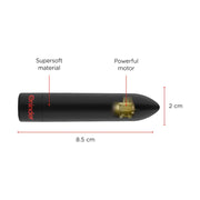ONINDER - BERLIN BULLET VIBRATOR SCHWARZ 9 MODI 8,5 X 2 CM - KOSTENLOSE APP - ENGEFREUNDE.COM
