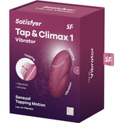 SATISFYER - TAP & CLIMAX 1 AUFLEGVIBRATOR GRAU SATISFYER LAYONS