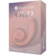 SNAIL VIBE - GIZI DUAL STIMULATOR TÜRKIS SNAIL VIBE