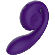 SNAIL VIBE - GIZI DUAL STIMULATOR TÜRKIS SNAIL VIBE