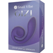 SNAIL VIBE - GIZI DUAL STIMULATOR TÜRKIS SNAIL VIBE