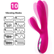 ARMONY - FLEXIBLER VIBRATOR & STIMULATOR MIT FUCHSIA-WRMEEFFEKT ARMONY VIBRATORS