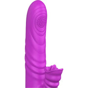 ARMONY - ANGELIA MULTIFUNKTIONSVIBRATOR MIT STIMULIERENDEM ZUNGENVIOLETTEN WRMEEFFEKT ARMONY VIBRATORS