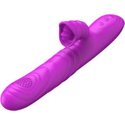 ARMONY - ANGELIA MULTIFUNKTIONSVIBRATOR MIT STIMULIERENDEM ZUNGENVIOLETTEN WRMEEFFEKT ARMONY VIBRATORS