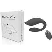 ARMONY - MARTHA VIBRATOR FÜR PAARE MIT FERNBEDIENUNG SCHWARZ - ENGEFREUNDE.COM