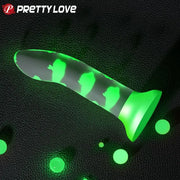 PRETTY LOVE - MAGISCHER NACHT-DILDO OHNE VIBRATION LEUCHTENDES GRÜN PRETTY LOVE FLIRTATION