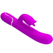 PRETTY LOVE - KANINCHENVIBRATOR MIT LECKENDEM FUCHSIA - ENGEFREUNDE.COM