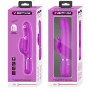 PRETTY LOVE - KANINCHENVIBRATOR MIT LECKENDEM FUCHSIA - ENGEFREUNDE.COM
