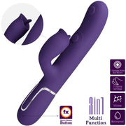 PRETTY LOVE - KANINCHENVIBRATOR MIT LILA LECKEN PRETTY LOVE FLIRTATION
