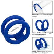 CALEXOTICS - ADMIRAL DUAL COCK CAGE BLAU CALEXOTICS