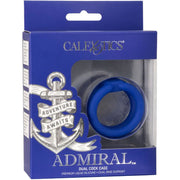CALEXOTICS - ADMIRAL DUAL COCK CAGE BLAU CALEXOTICS