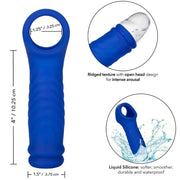 CALEXOTICS - ADMIRAL WAVE PENIS COVER FLÜSSIGES SILIKON BLAU - ENGEFREUNDE.COM