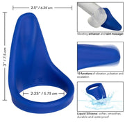 CALEXOTICS - ADMIRAL DAMMMASSAGER BLAU - ENGEFREUNDE.COM