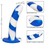 CALEXOTICS - ADMIRAL SWIRL DILDO FLEXIBEL CALEXOTICS