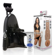 FLESHLIGHT - ELIZA IBARRA VAGINA + UNIVERSAL LAUNCH + SCHMIERMITTEL IN AQUA-QUALITÄT 50 ML FLESHLIGHT GIRLS