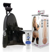 FLESHLIGHT - MIA MALKOVA BOSS LEVEL + UNIVERSAL LAUNCH + SCHMIERMITTEL IN AQUA-QUALITÄT 50 ML FLESHLIGHT GIRLS
