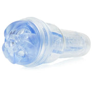 FLESHLIGHT - TURBO THRUST BLUE ICE + UNIVERSAL LAUNCH + SCHMIERMITTEL IN AQUA-QUALITÄT 50 ML FLESHLIGHT