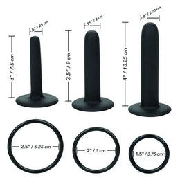 CALEXOTICS - BOUNDLESS SILIKON-PEGGING-KIT - ENGEFREUNDE.COM