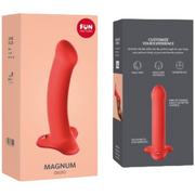FUN FACTORY - MAGNUM DILDO FLASHY CORAL FUN FACTORY