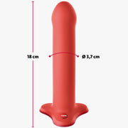 FUN FACTORY - MAGNUM DILDO FLASHY CORAL FUN FACTORY