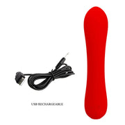 PRETTY LOVE - PRESCOTT WIEDERAUFLADBARER VIBRATOR ROT PRETTY LOVE SMART