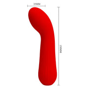 PRETTY LOVE - FAUN WIEDERAUFLADBARER VIBRATOR ROT - ENGEFREUNDE.COM